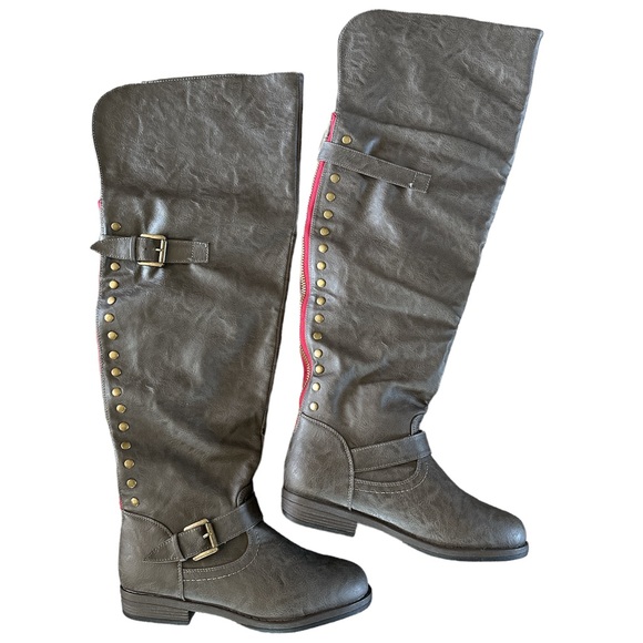 Journee Collection Shoes - NWOB Studded Boots by Journee